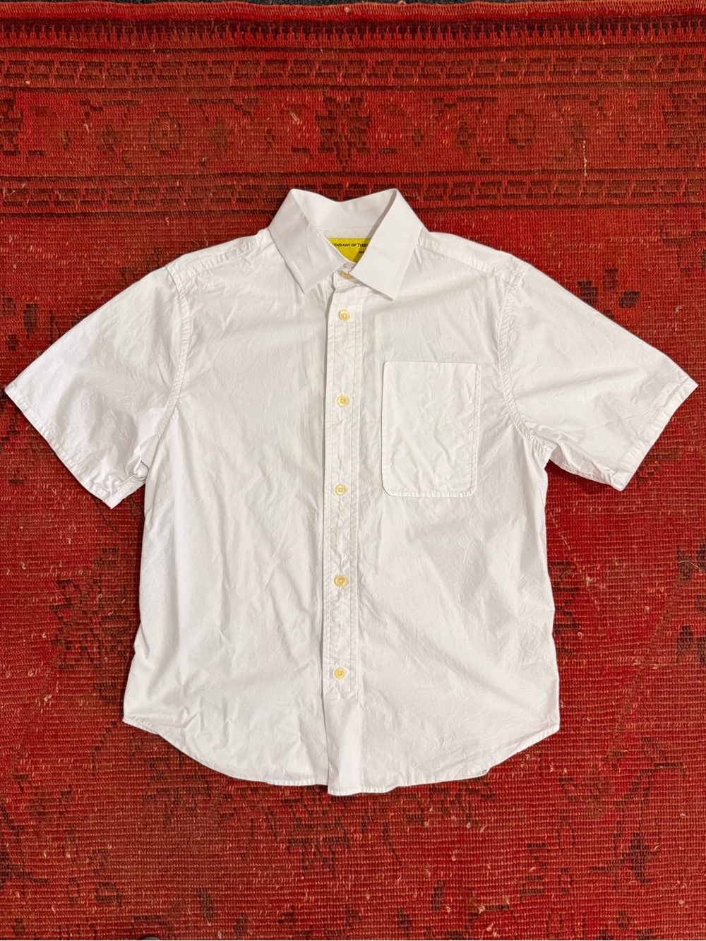 Descendant of Thieves “Spar White” Button-Down Shirt.
